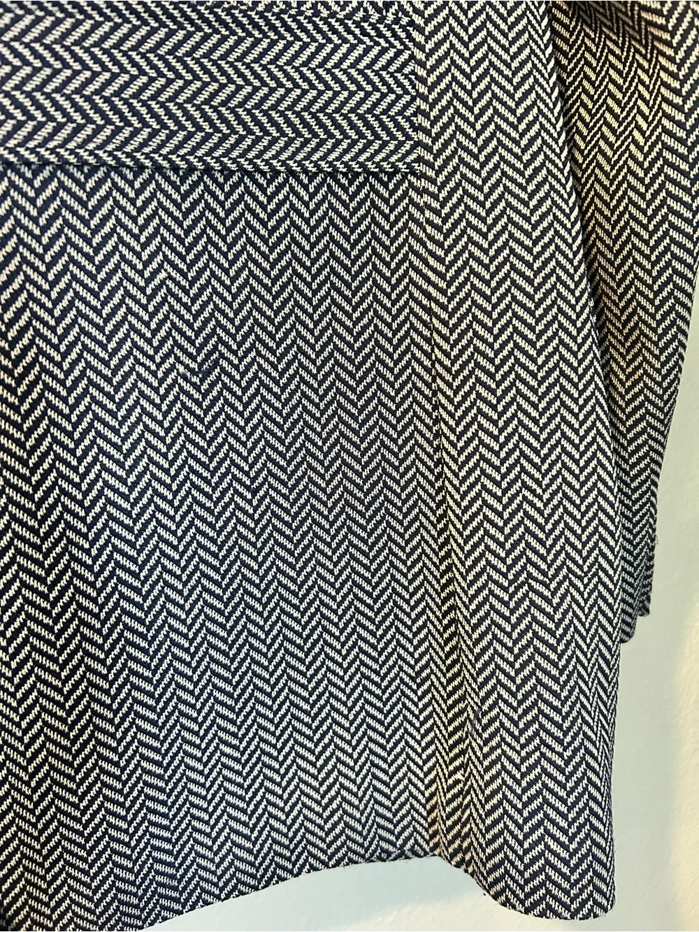 Vintage 70s Mr Rays Palm Springs Geometric Pattern Lined Blazer Jacket Chevron